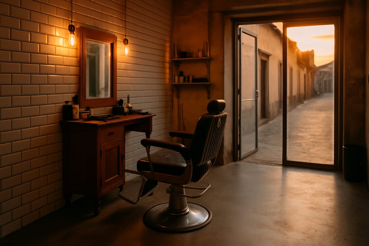 Imagem de uma profissional de estética usando o Instagram para atrair clientes